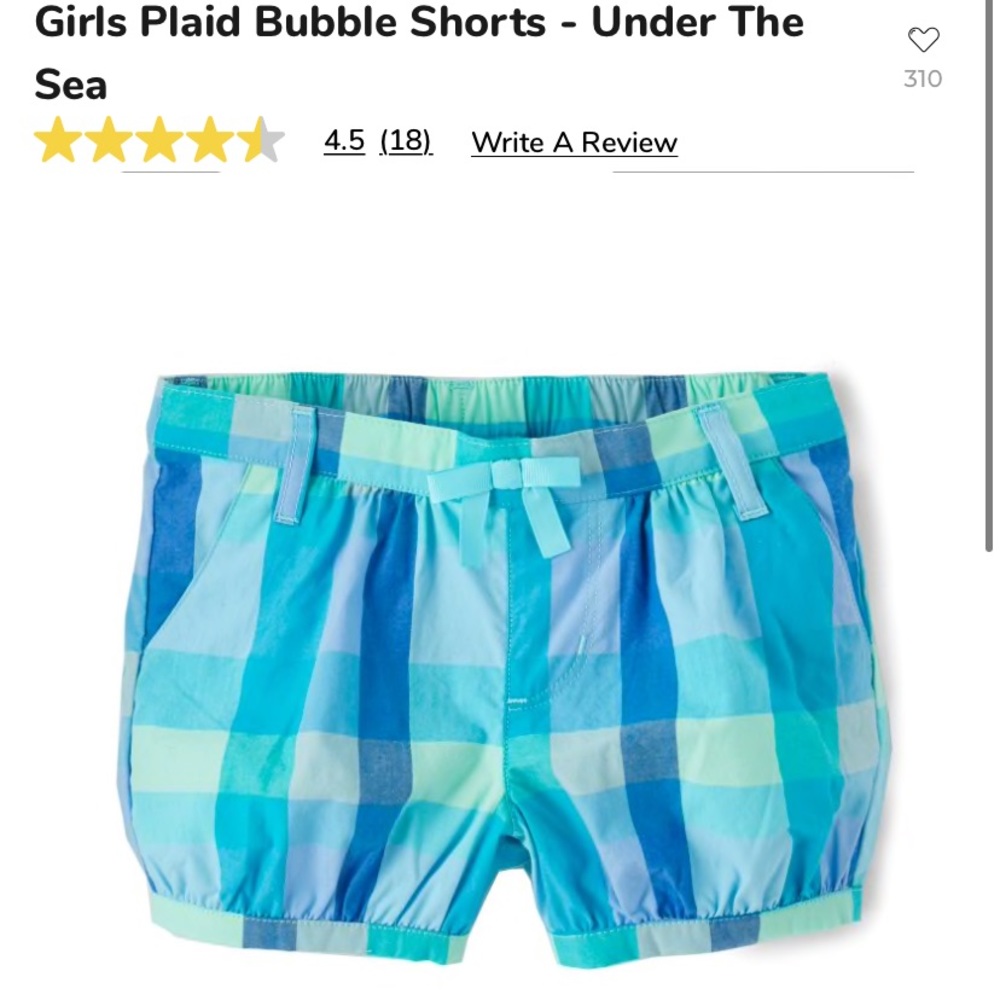 Baby girls 👧 Gymboree bubble shorts 🩳